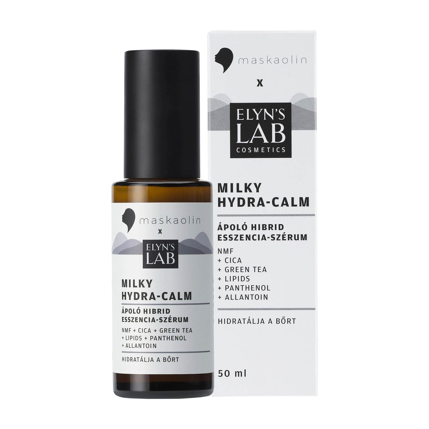 Elyn's Lab Milky Hydra-Calm caring hybrid essence-serum, 50 mL