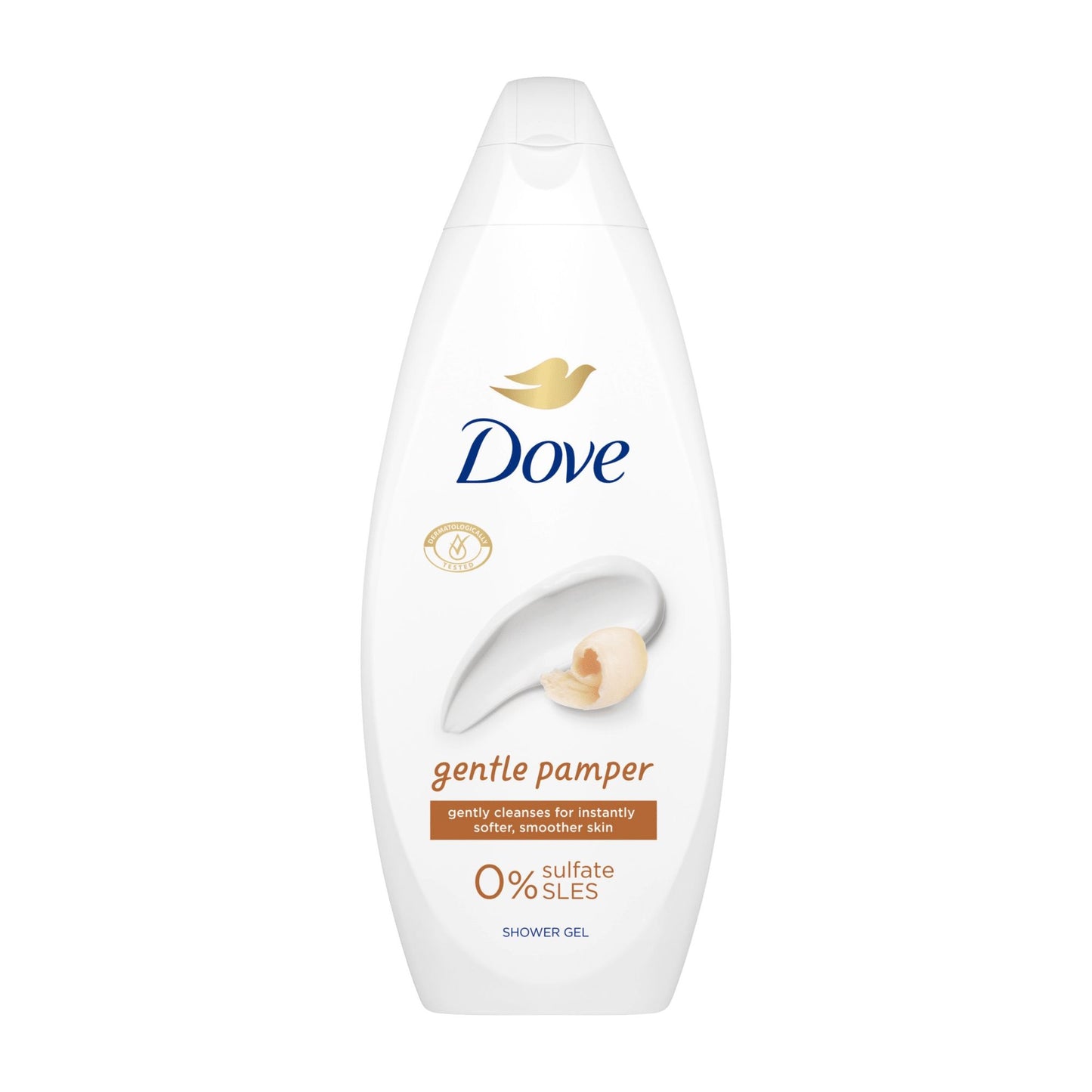 Dove gentle pamper shower gel, 250 mL