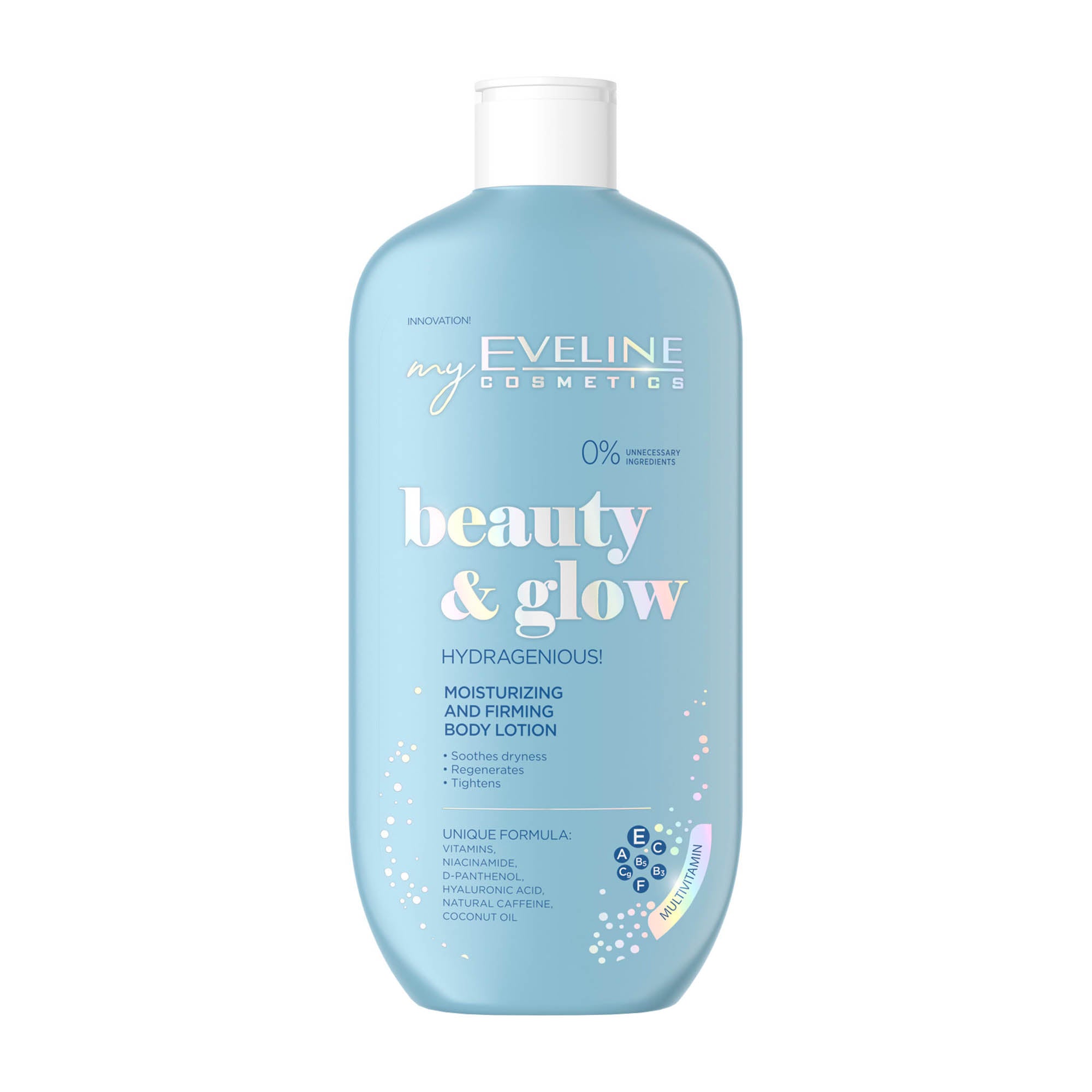 Eveline Cosmetics Beauty & Glow Feuchtigkeits-Körperlotion, 350 ml