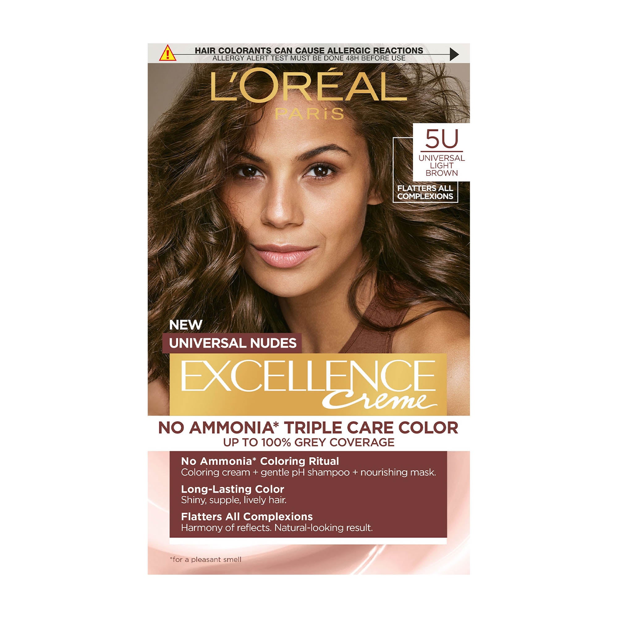 Loreal Paris Excellence Universal Nudes 5U Châtain Clair Coloration permanente