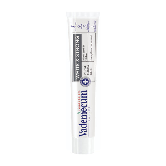 Vademecum Expert white & strong zinc + manganese toothpaste, 75 mL