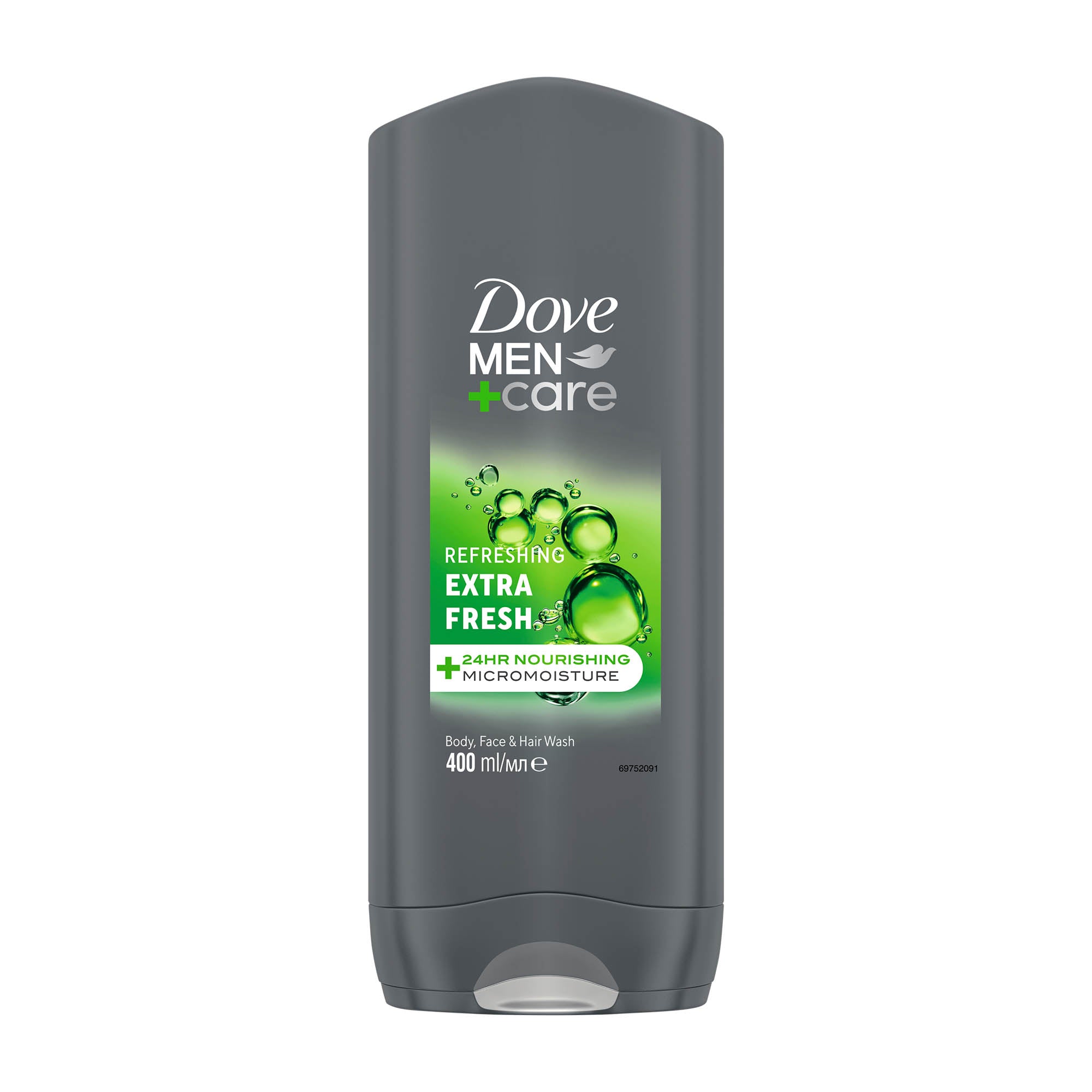 Dove Men+Care Body Wash Extra Fresh, 400 mL