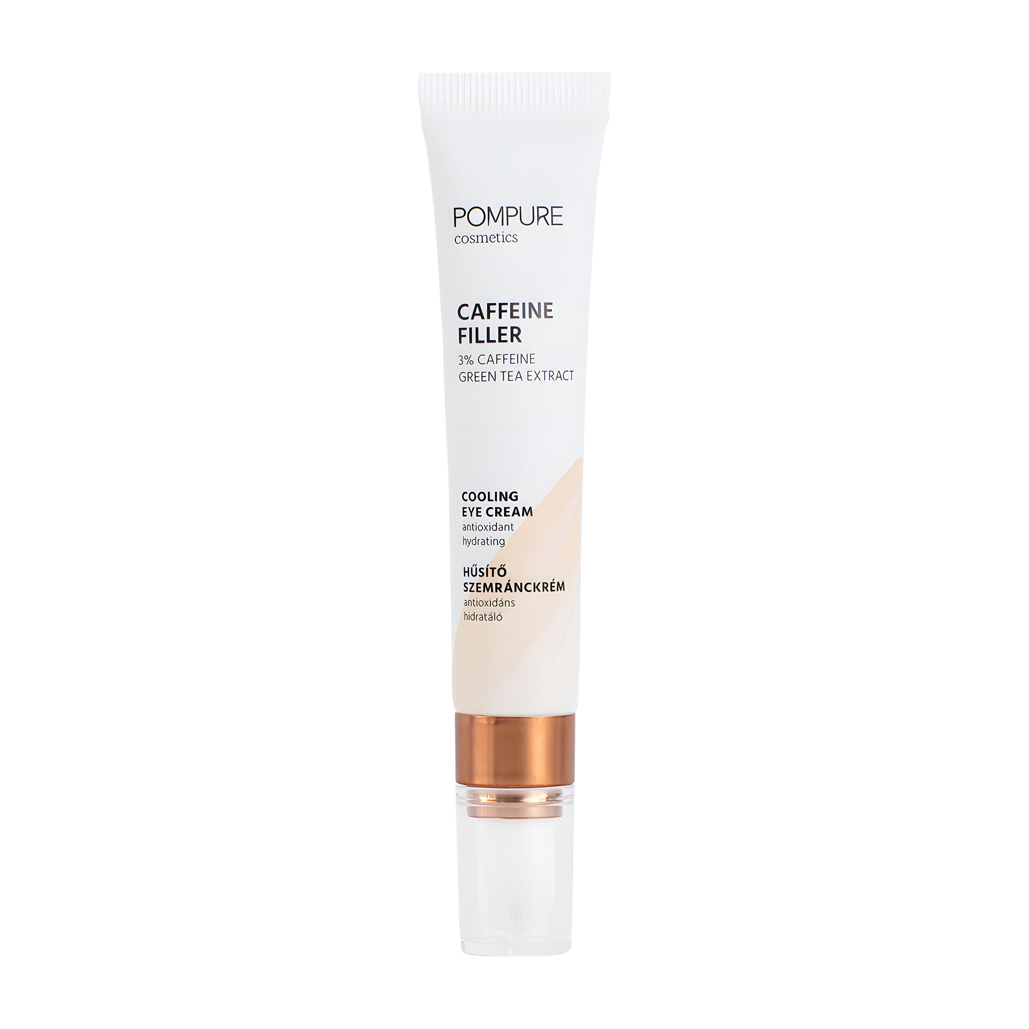 POMPURE Cooling Eye Cream CAFFEINE FILLER, 15 mL