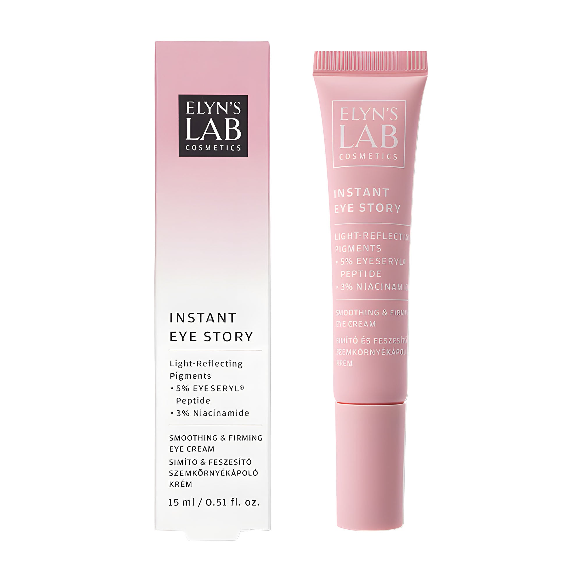 Elyn's Lab Eye Cream Smoothing & Firming INSTANT EYE STORY, 15 mL