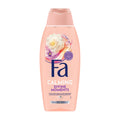 Fa Calming Divine Moments shower cream bottle with floral design on a white background
