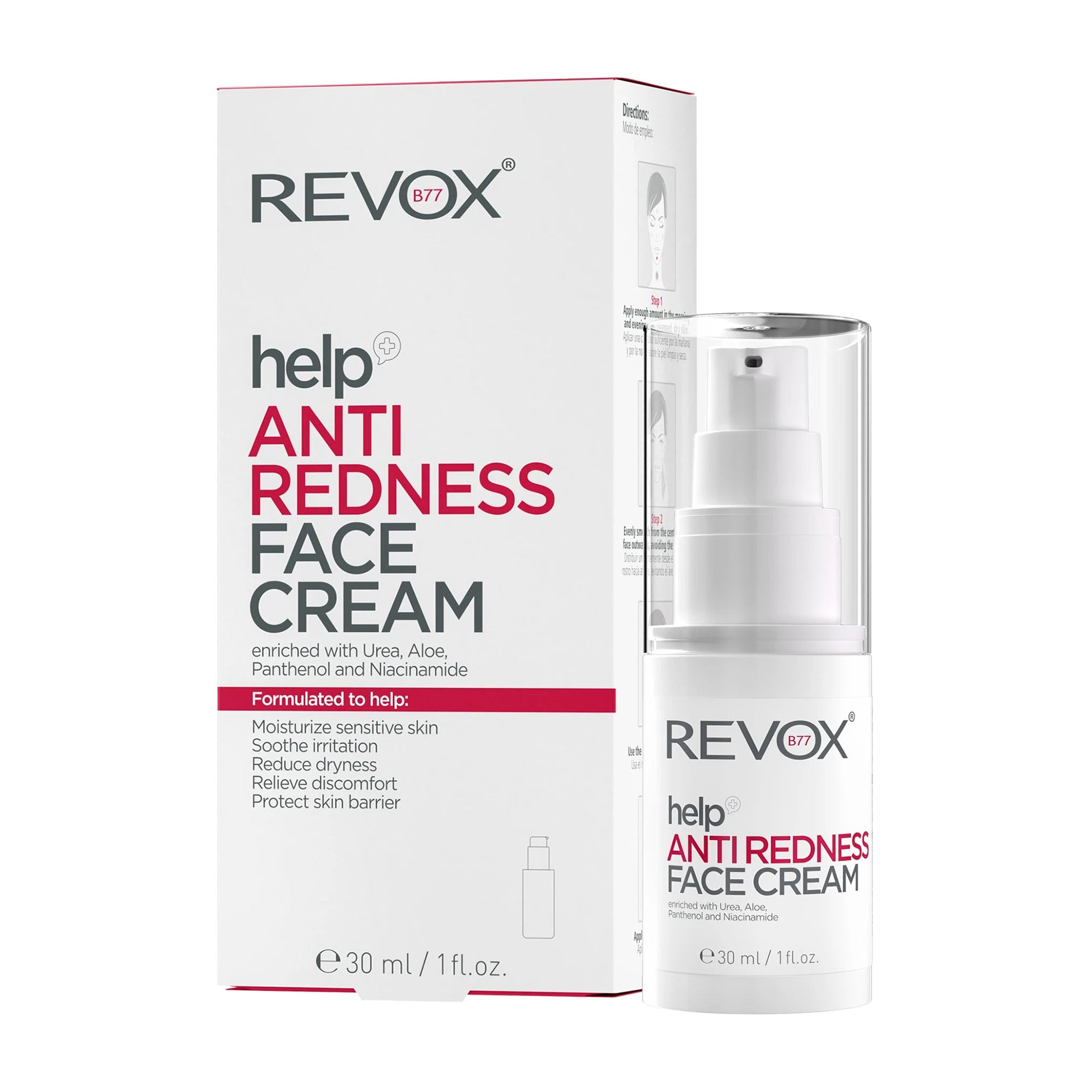 Revox B77 help Anti Redness face cream, 30 mL