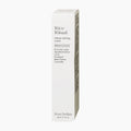 A tall, slim white rectangular box of Pem Delian Rice Ritual Intense Calming Cream, featuring black text and a subtle vertical gradient on the side, set against a solid off-white background.