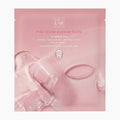 A pink stand-up pouch of Elyn's Lab Pink Glow Barrier Flow Vitamin B12 hydrogel mask, featuring a translucent pink mask graphic on the front.