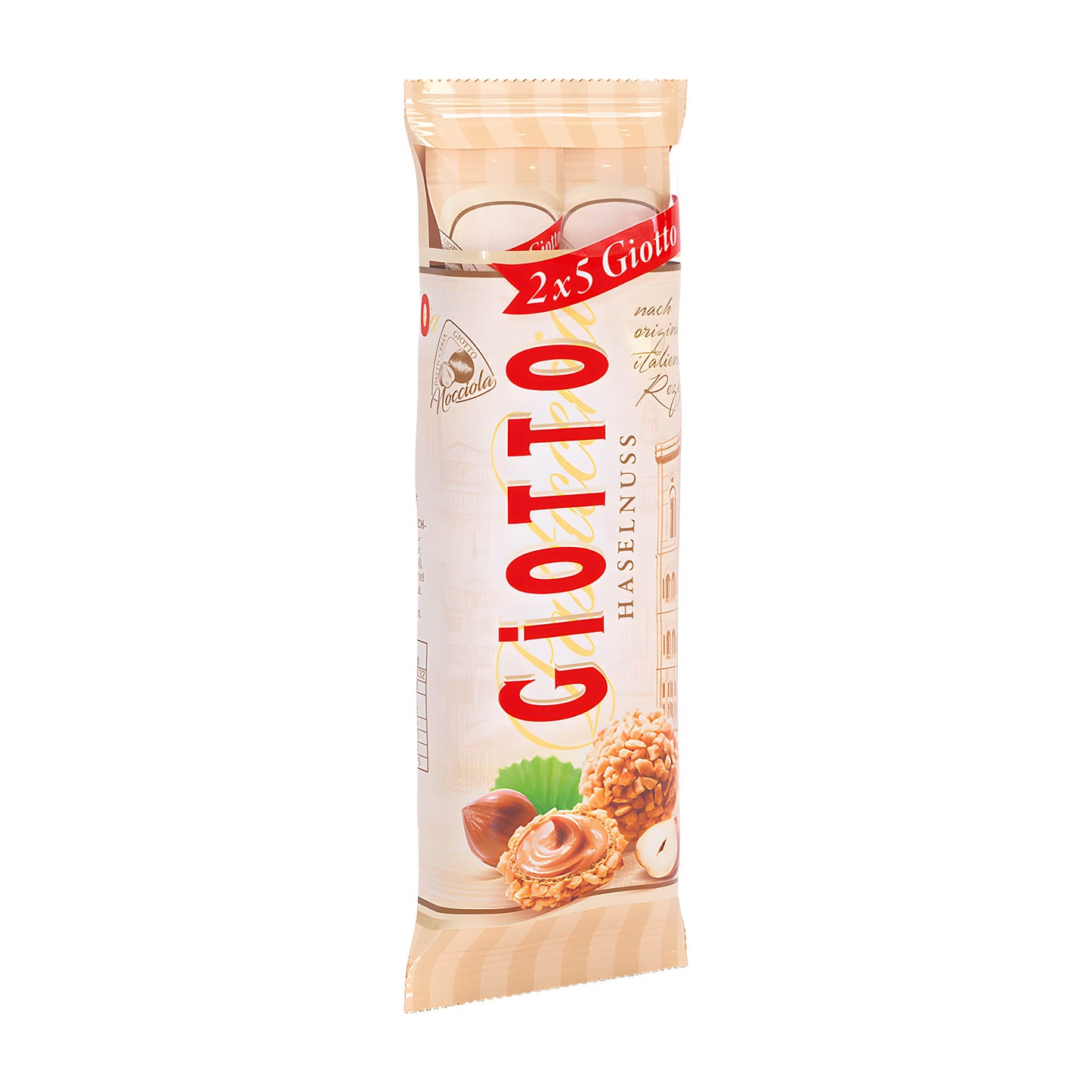 GiOTTO Hazelnut mini wafer balls, 2x 5 Ct, 43 g