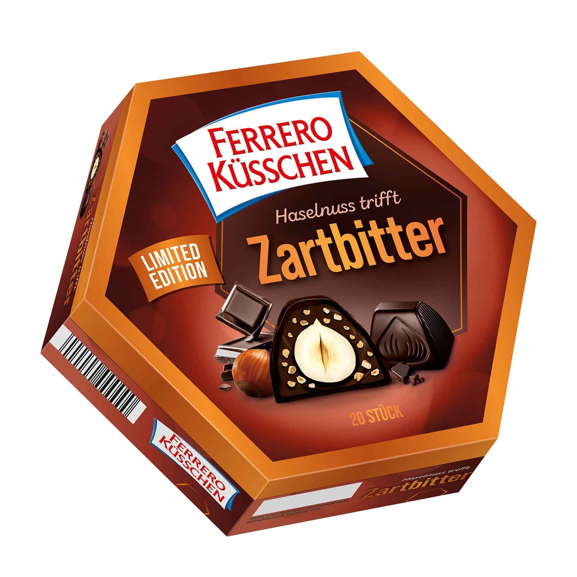 Ferrero Küsschen Pralines Noir, 20 pièces