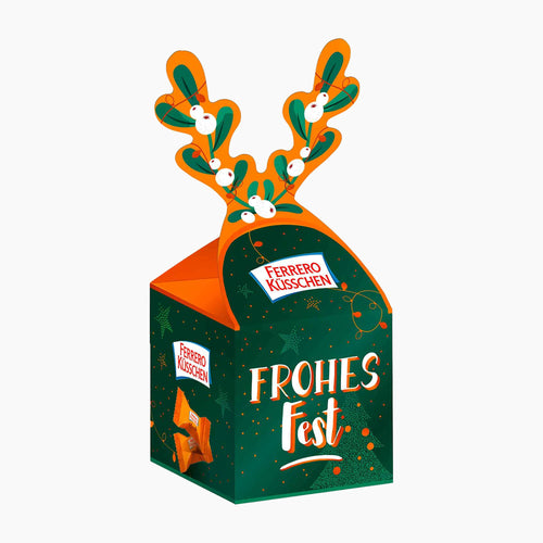 Ferrero Küsschen Rentier Geschenkpackung, 89 g