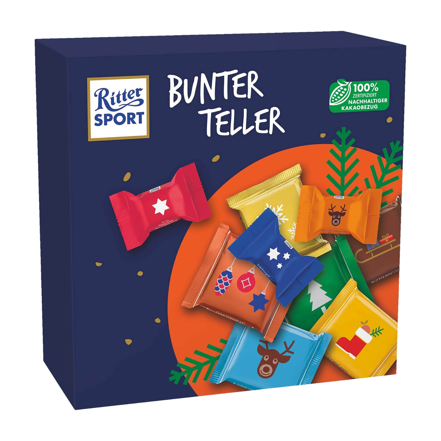 Ritter Sport Bunter Teller, 230 g