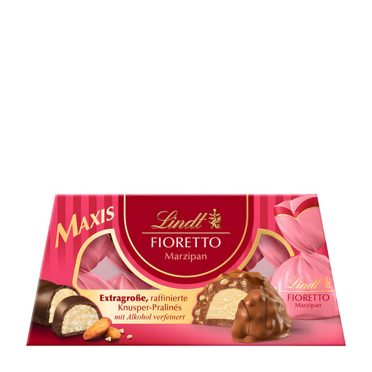 Lindt Fioretto Marzipan Maxis Milchschokoladenhäppchen, 138 g