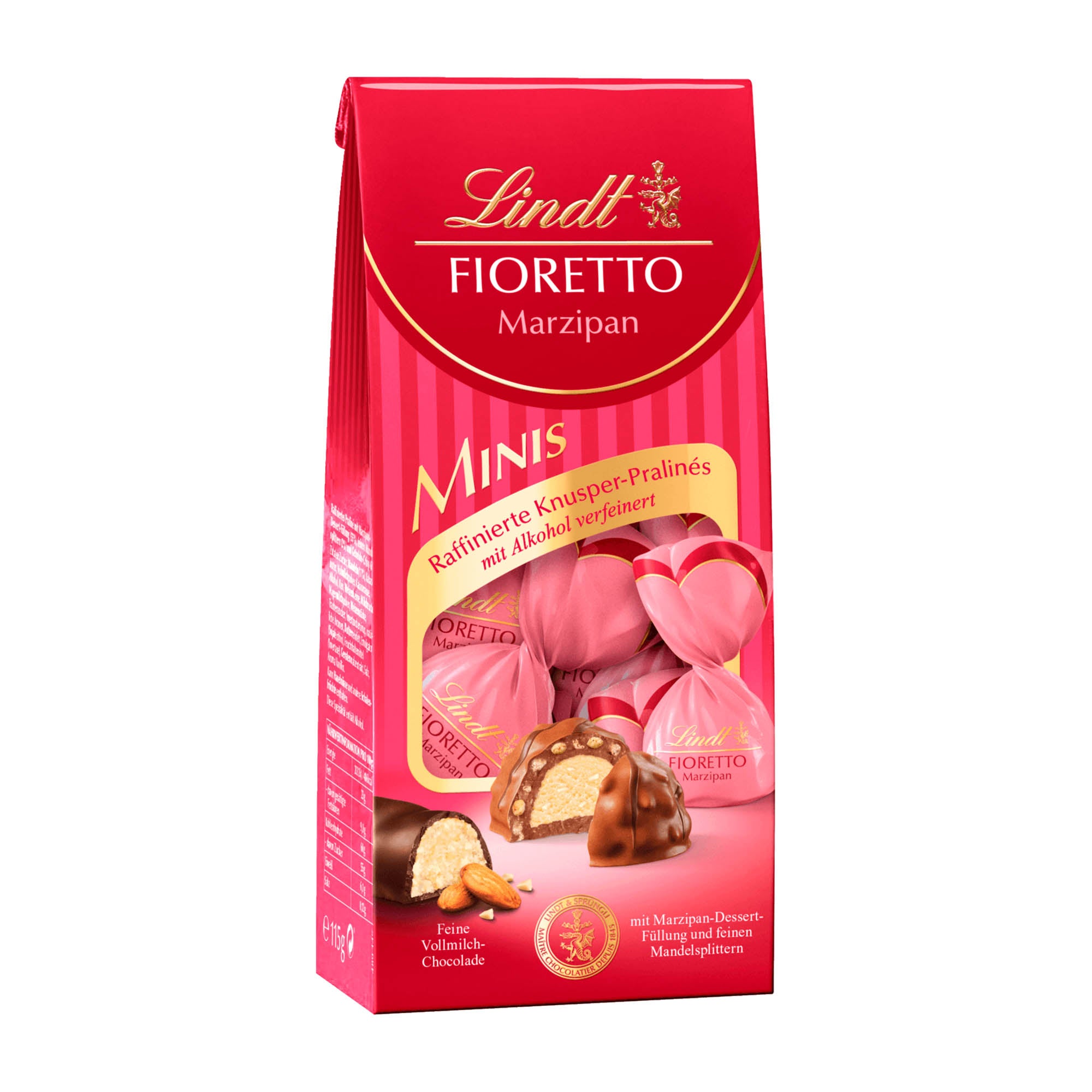 Lindt Fioretto Massepain Minis, 115 g