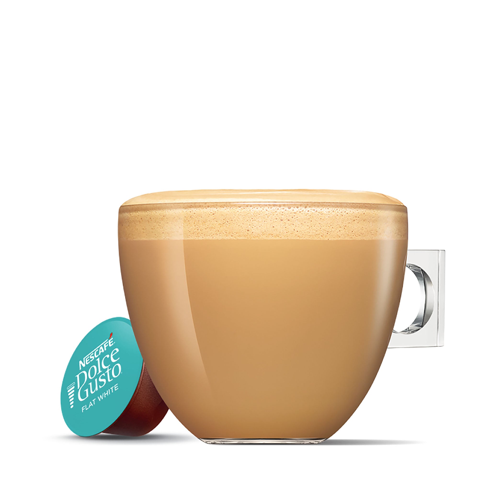 Nescafé Dolce Gusto Capsules de café Flat White, 16 tasses