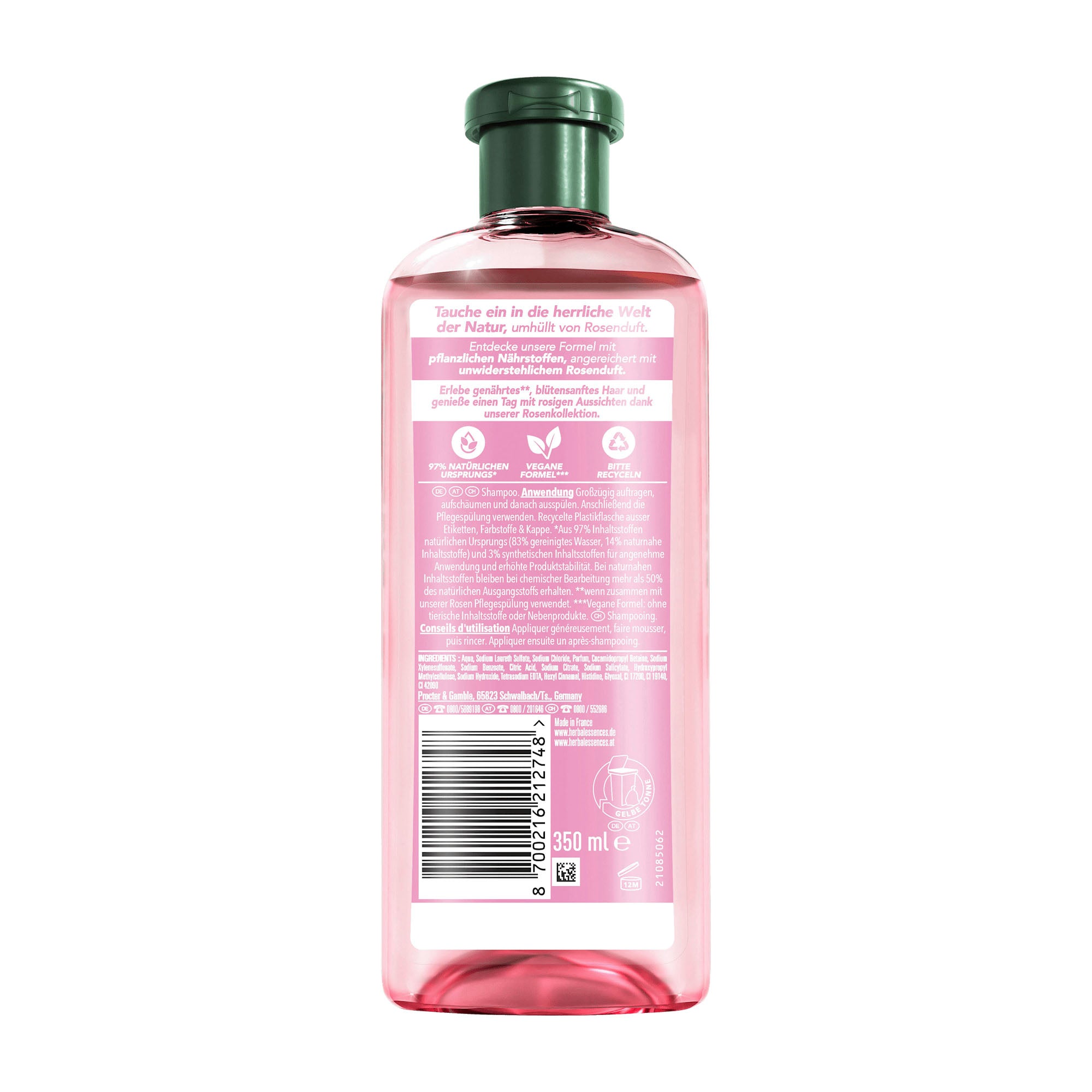 Herbal Essences Blütensanft Rosenduft Shampoo, 350 ml