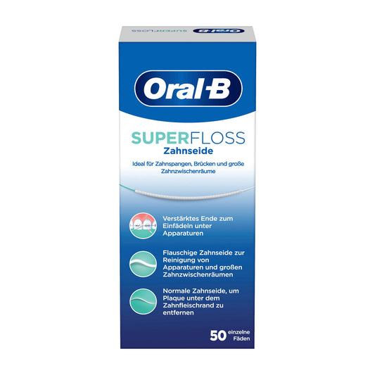 Oral-B Superfloss dental floss, 50 Count