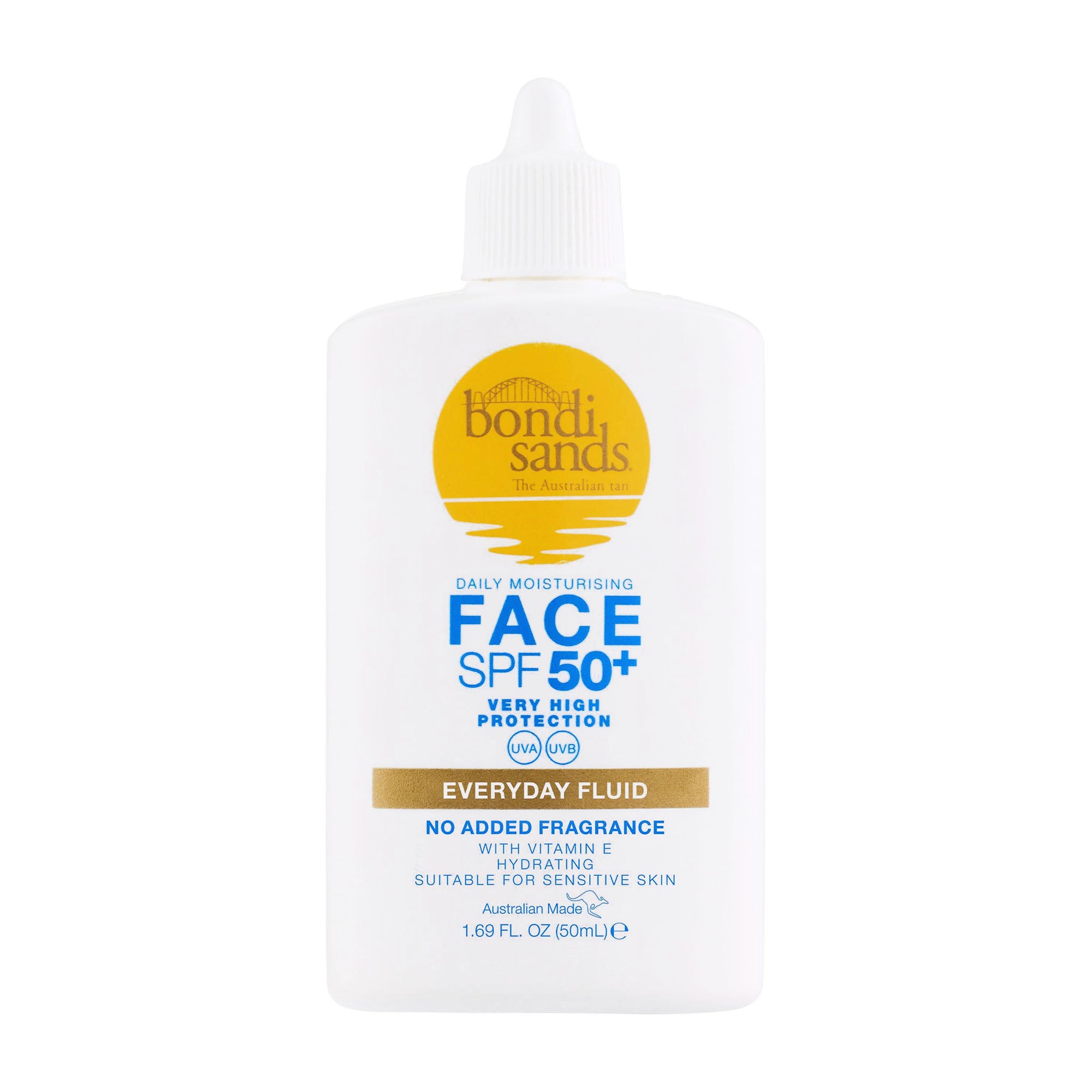 Bondi Sands Fluide visage quotidien SPF 50+, 50 ml