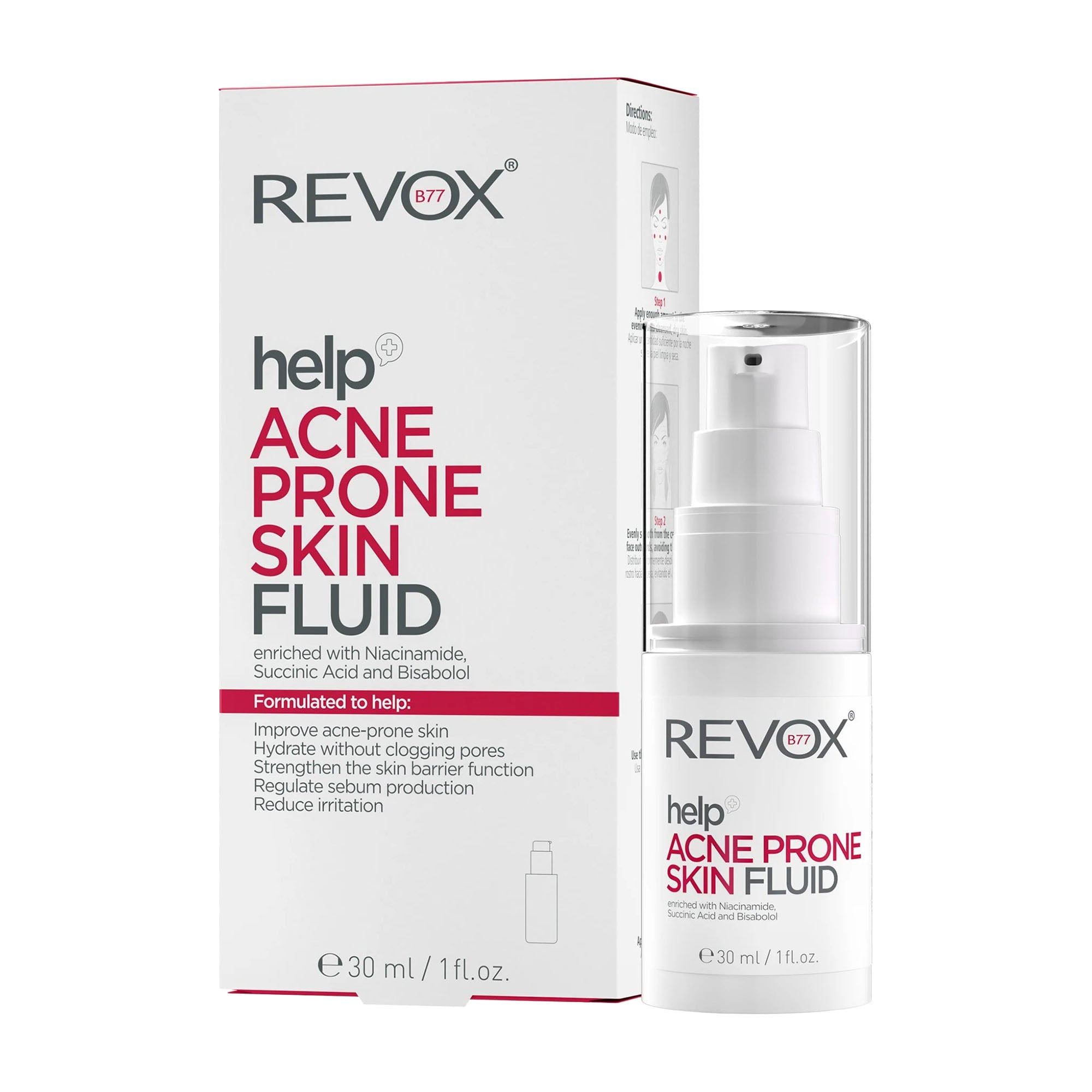 Revox B77 help Acne Prone Skin fluid, 30 mL
