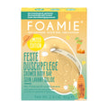 Foamie Caramel Pistachio Kiss shower body bar packaging on a white background