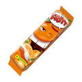 Fritt Orange chewy candy packaging on a white background.