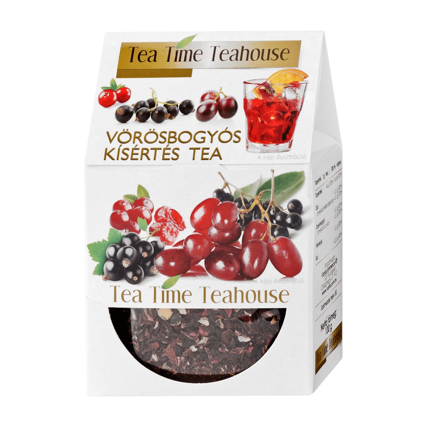 Tea Time Teahouse Berry Temptation Früchtetee, 100 g