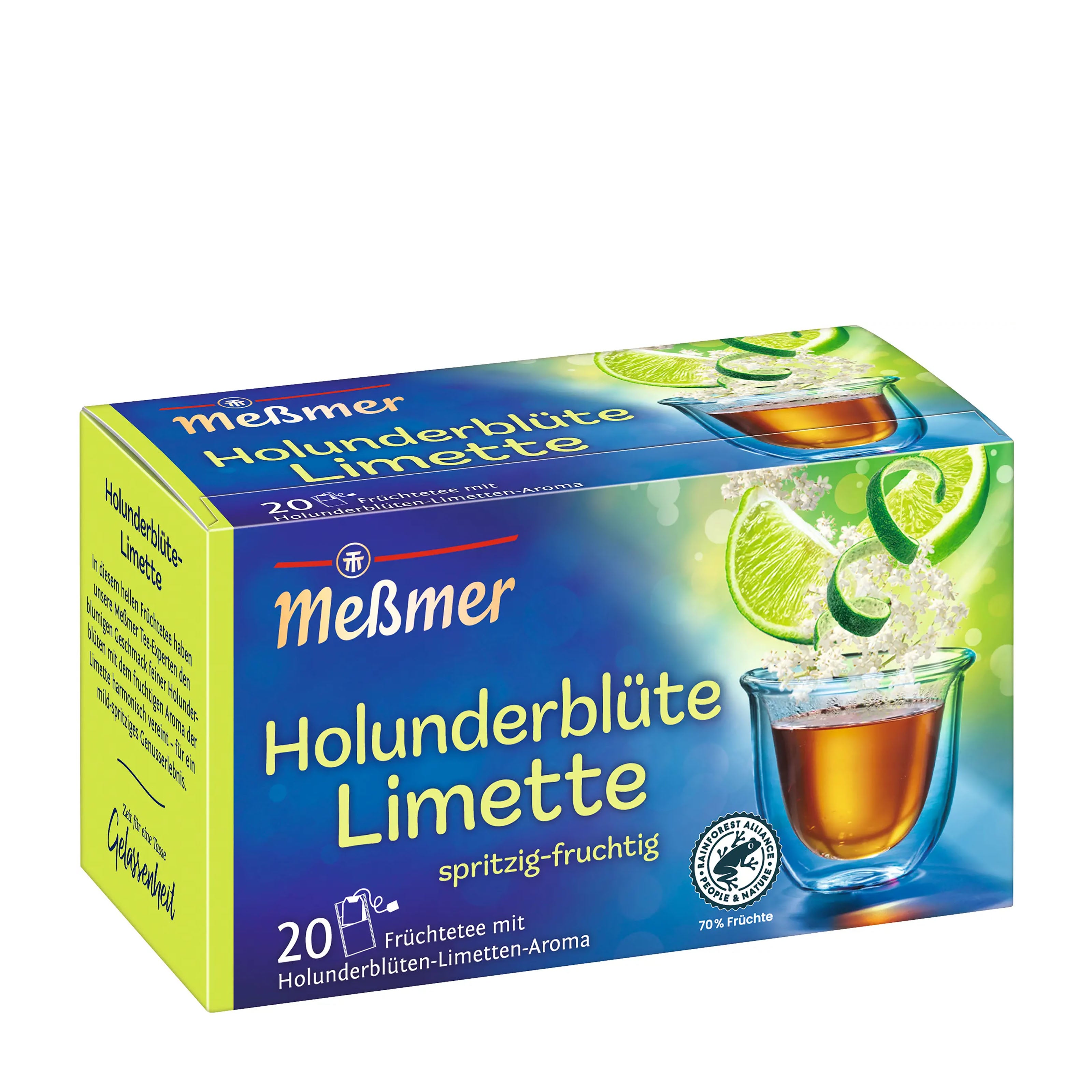 Messmer Fruit Tea Elderflower & Lime, 20 Count – Peppery Spot