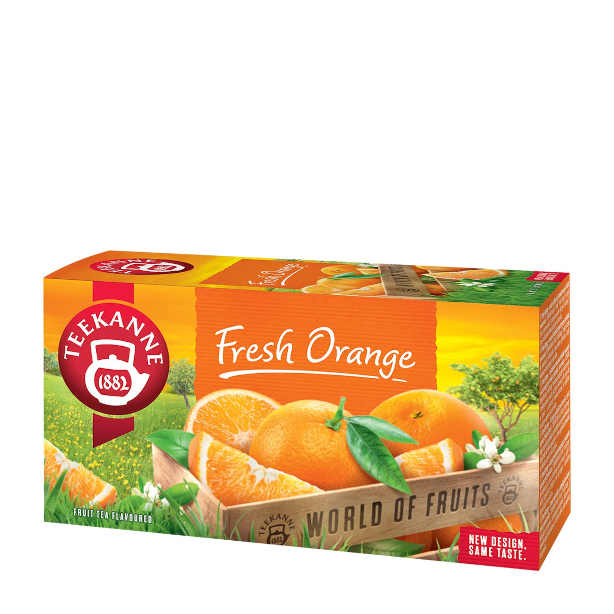 Teekanne Thé aux fruits frais à l'orange, 20 unités