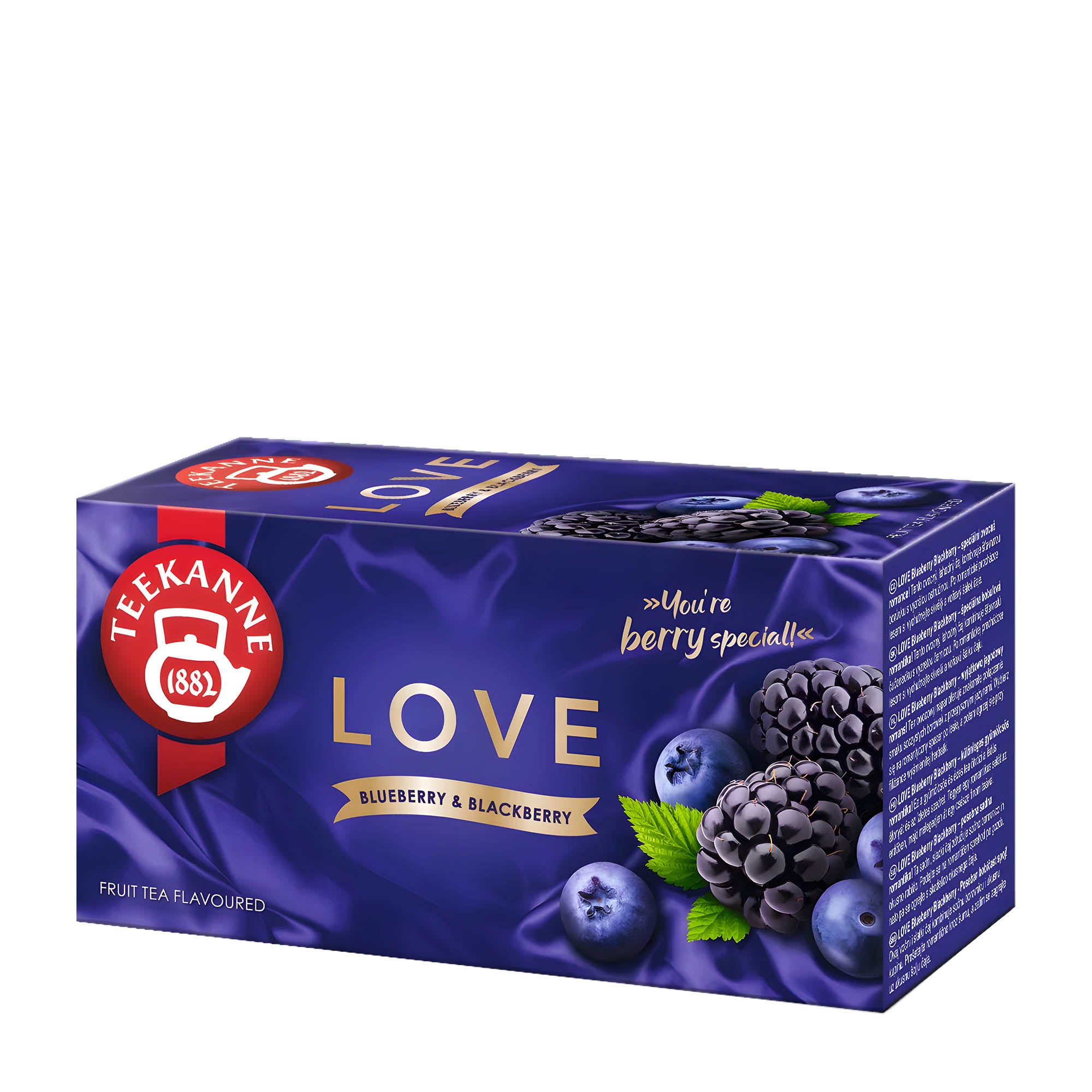 Teekanne Thé aux fruits Love Myrtilles et Mûres, 20 unités