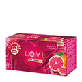Teekanne Love pink grapefruit fruit tea, 20 Count