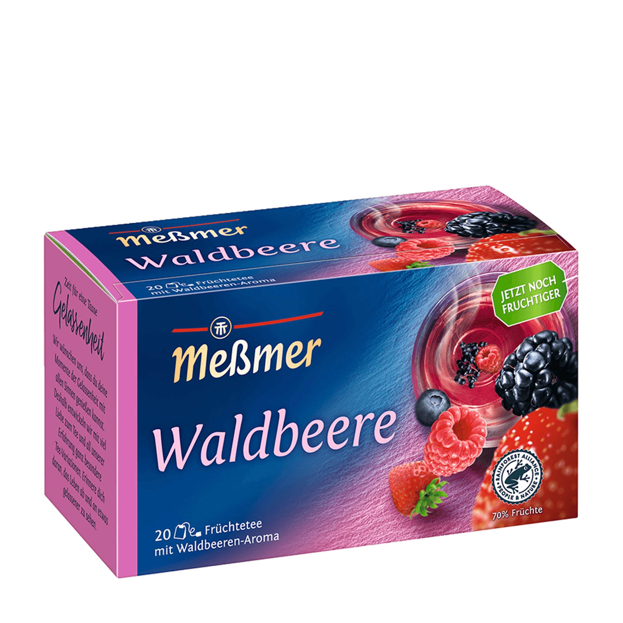 Messmer Wild Berry fruit tea, 20 Count