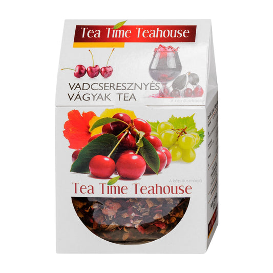 Tea Time Teahouse Wild Cherry Desires Früchtetee, 100 g