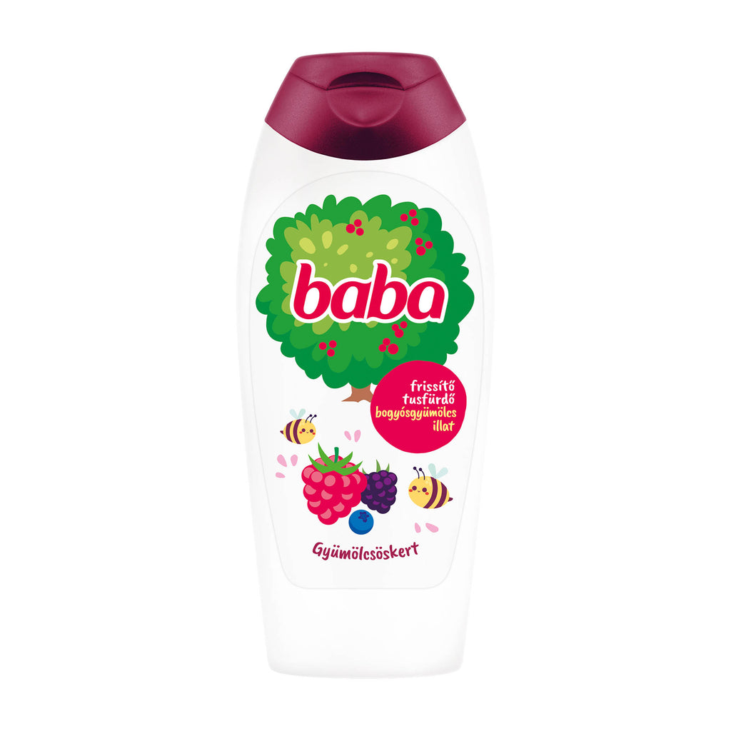 Baba Duschgel Gemischte Beeren, 400 ml