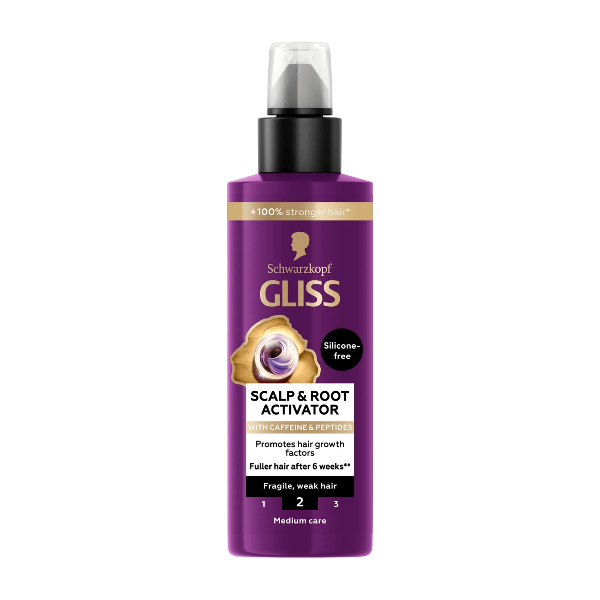 Schwarzkopf Gliss Full Hair Wonder Kopfhaut- und Wurzelaktivator, 100 mL