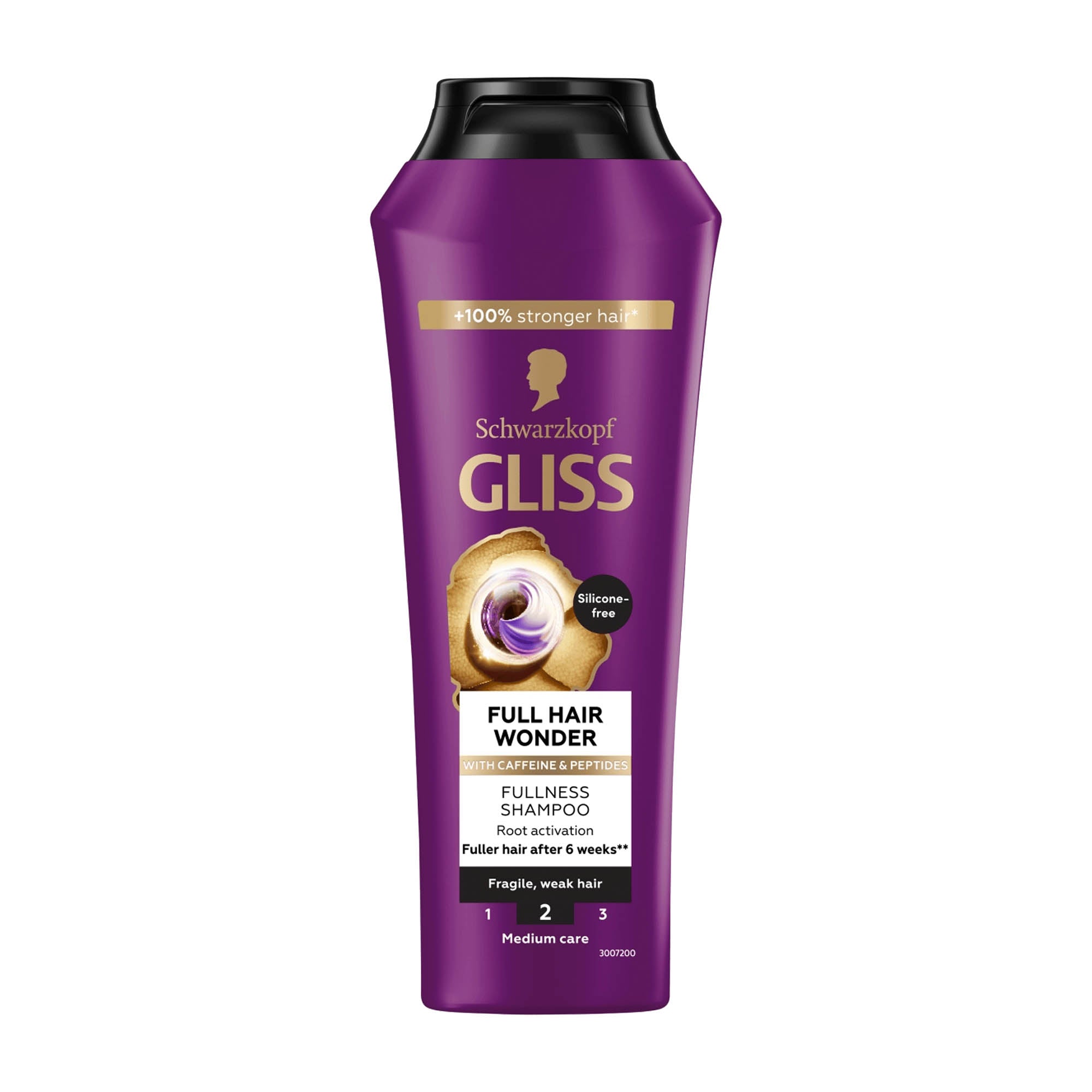 Schwarzkopf Gliss Full Hair Wonder Fülle Shampoo, 250 mL