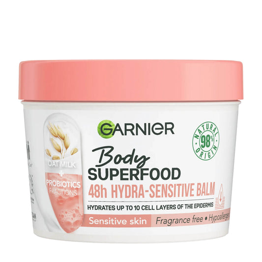 Garnier Superfood Hydra-Sensitive body balm, 380 mL