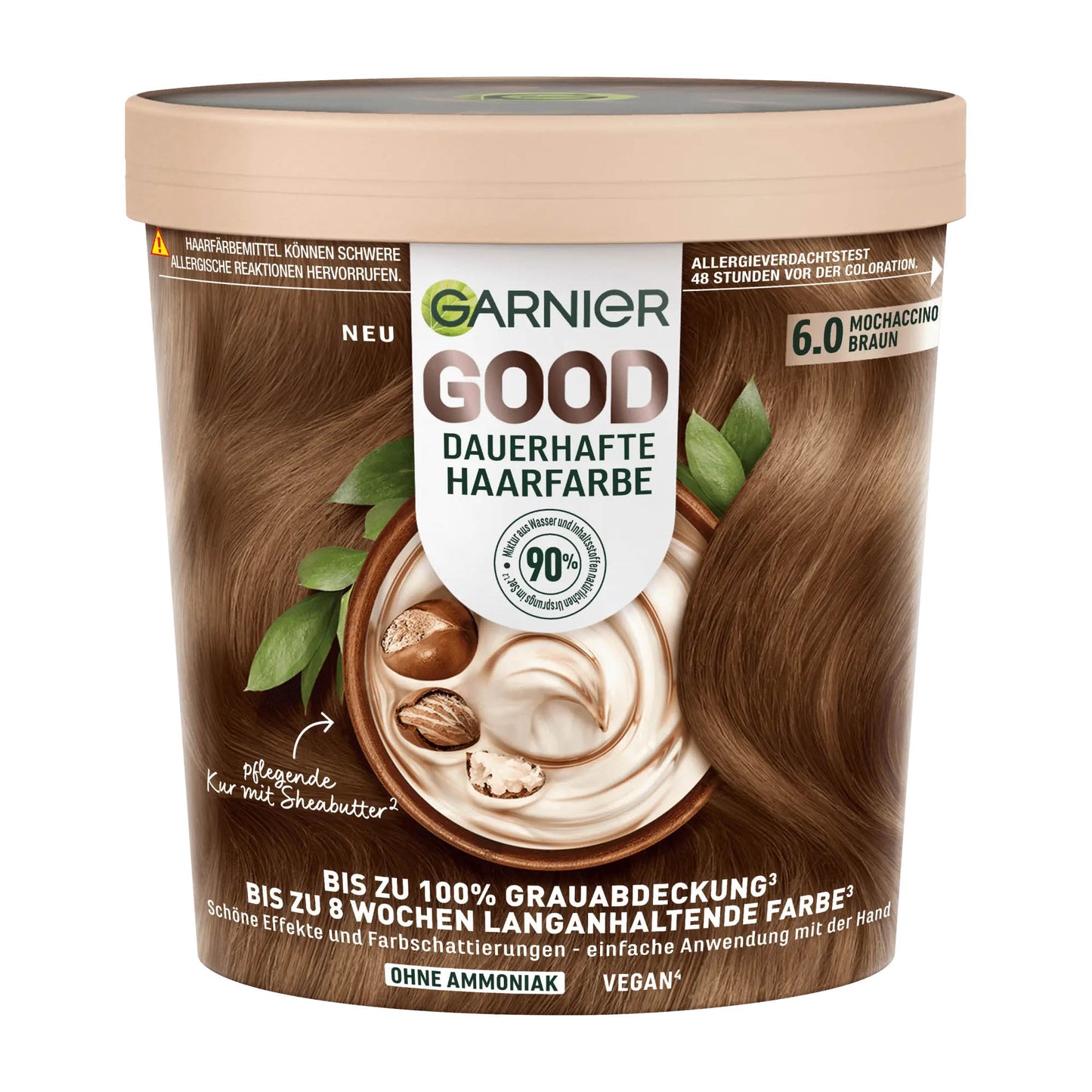 Garnier GOOD 6.0 Mochaccino Brown permanent hair color