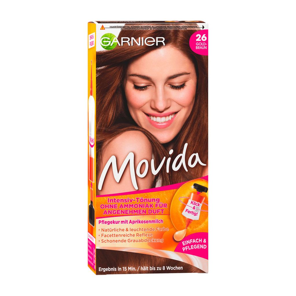 Garnier Movida 26 Châtain Doré Teinte intense