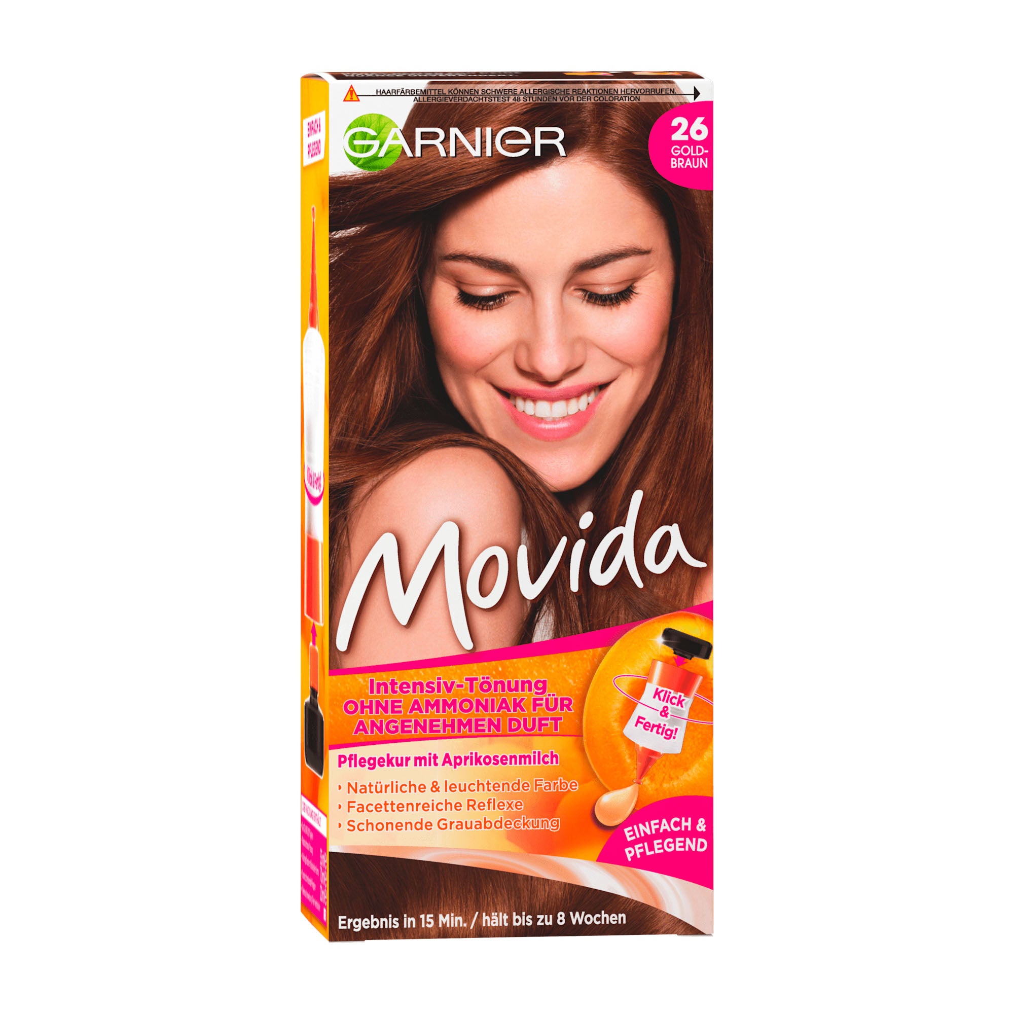Garnier Movida 26 Châtain Doré Teinte intense