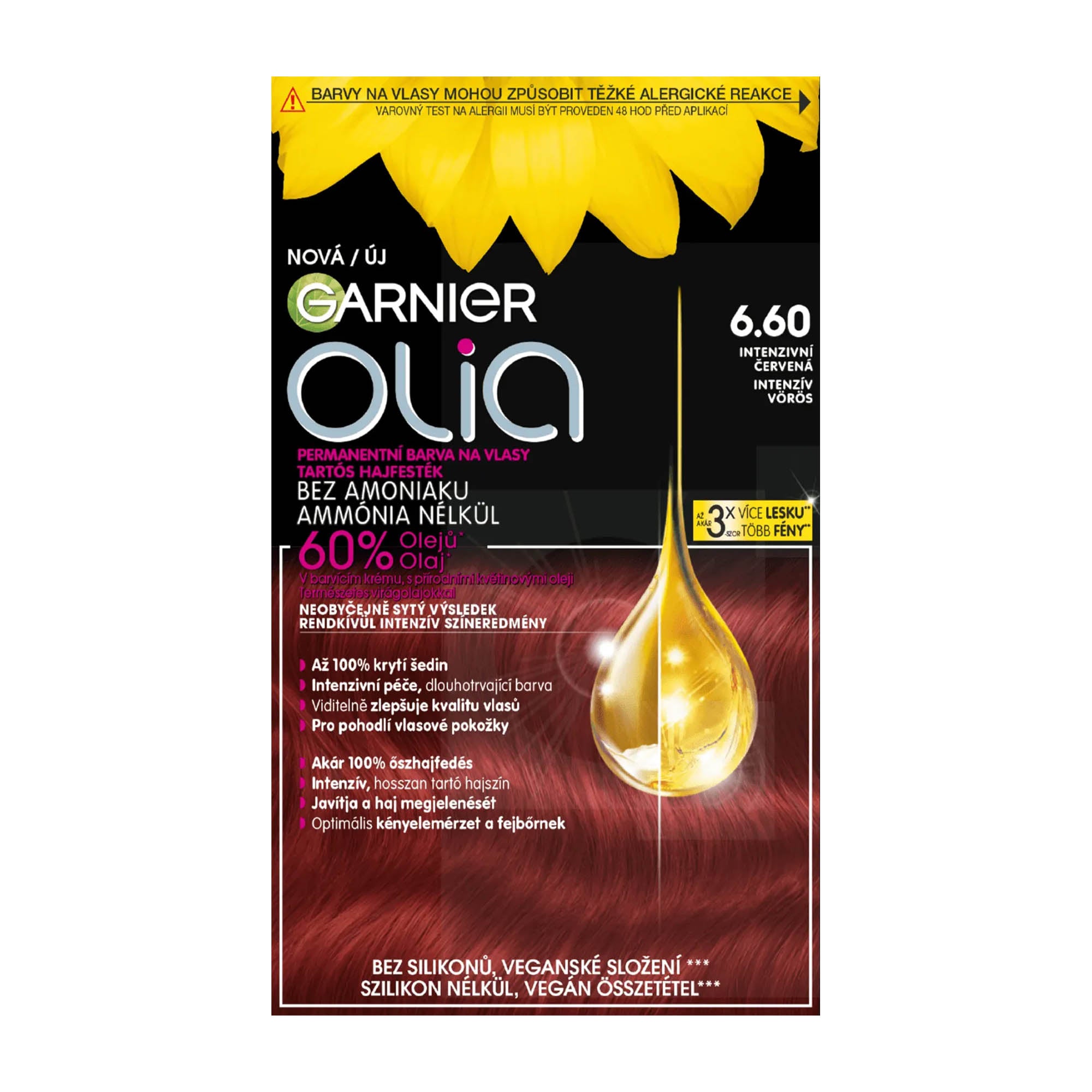 Garnier Olia 6.60 Rouge Intense Coloration permanente