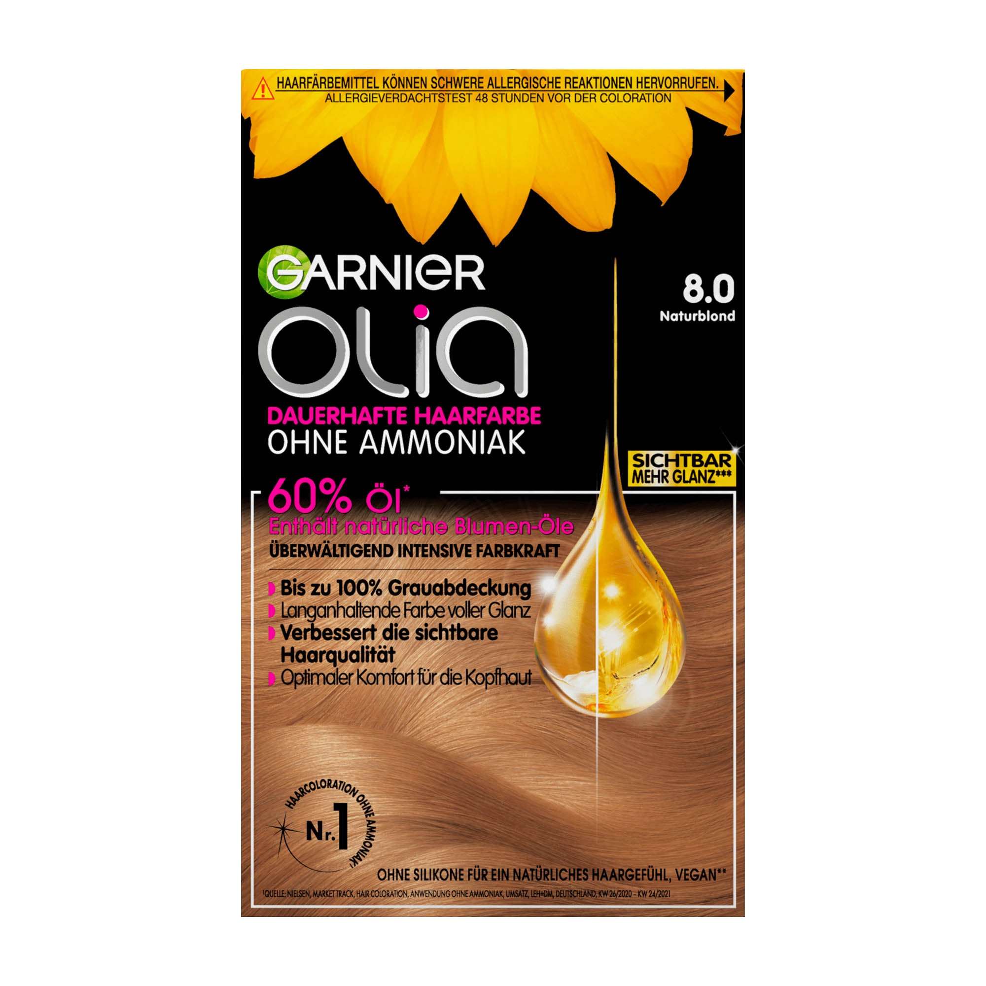 Garnier Olia 8.0 Blond Coloration permanente