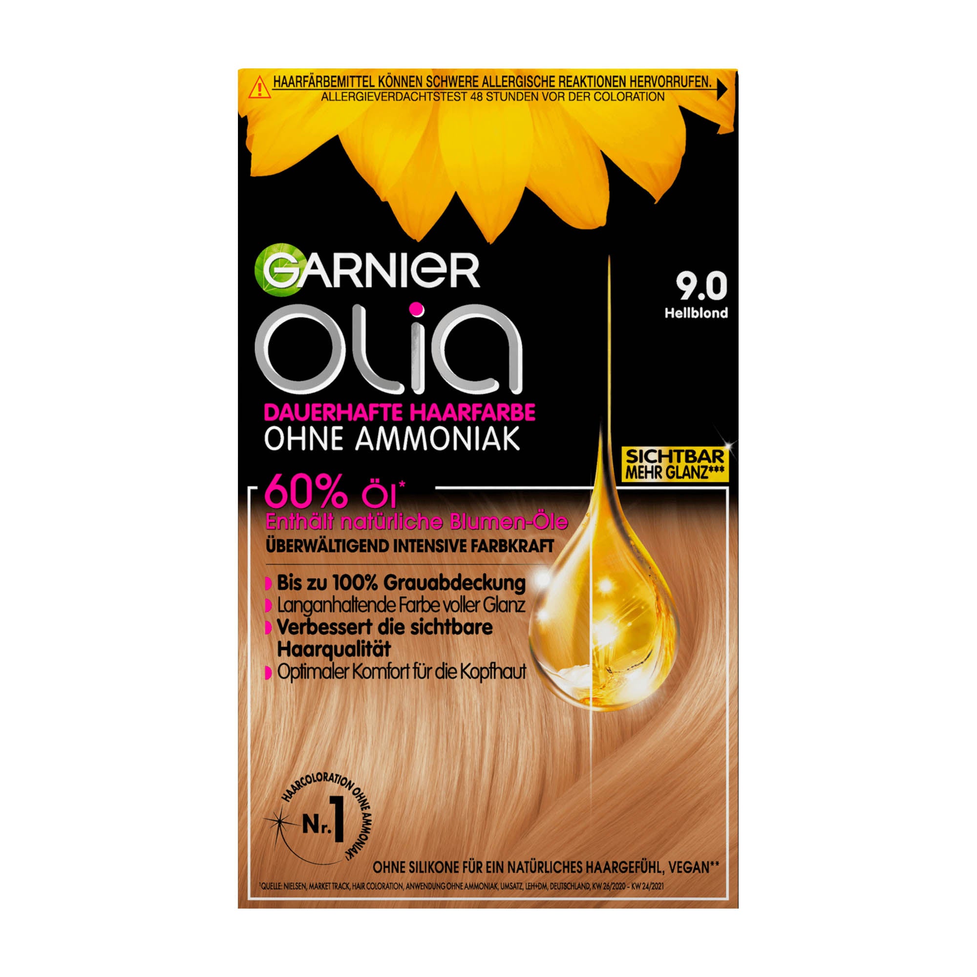 Garnier Olia 9.0 Blond Clair Coloration permanente