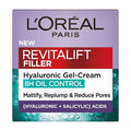 Loreal Paris Revitalift Filler Oil Control mattierend Gesichtsgel, 50 ml