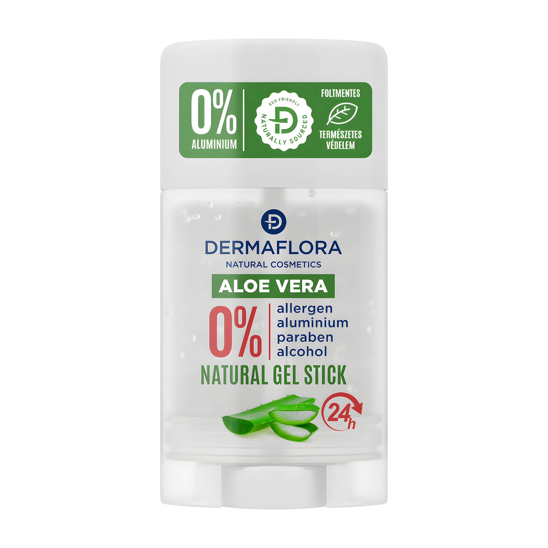 aloe vera rescue gel stick Dermaflora Natural Deodorant Gel Stick Aloe Vera, 50 mL – Peppery Spot