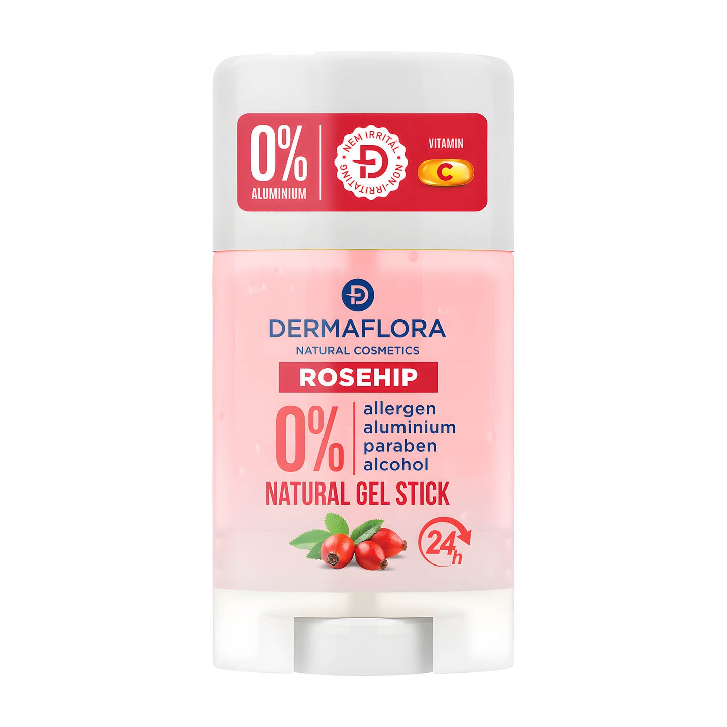 Dermaflora Hagebutten-Naturdeodorant-Gelstick, 50 ml