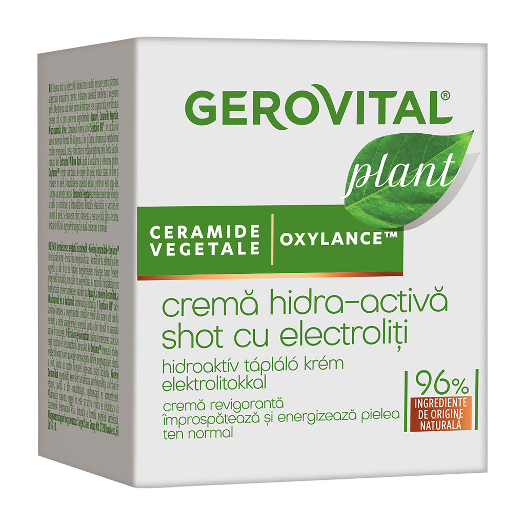 Gerovital Hydro-Active crème nourrissante aux électrolytes, 50 ml