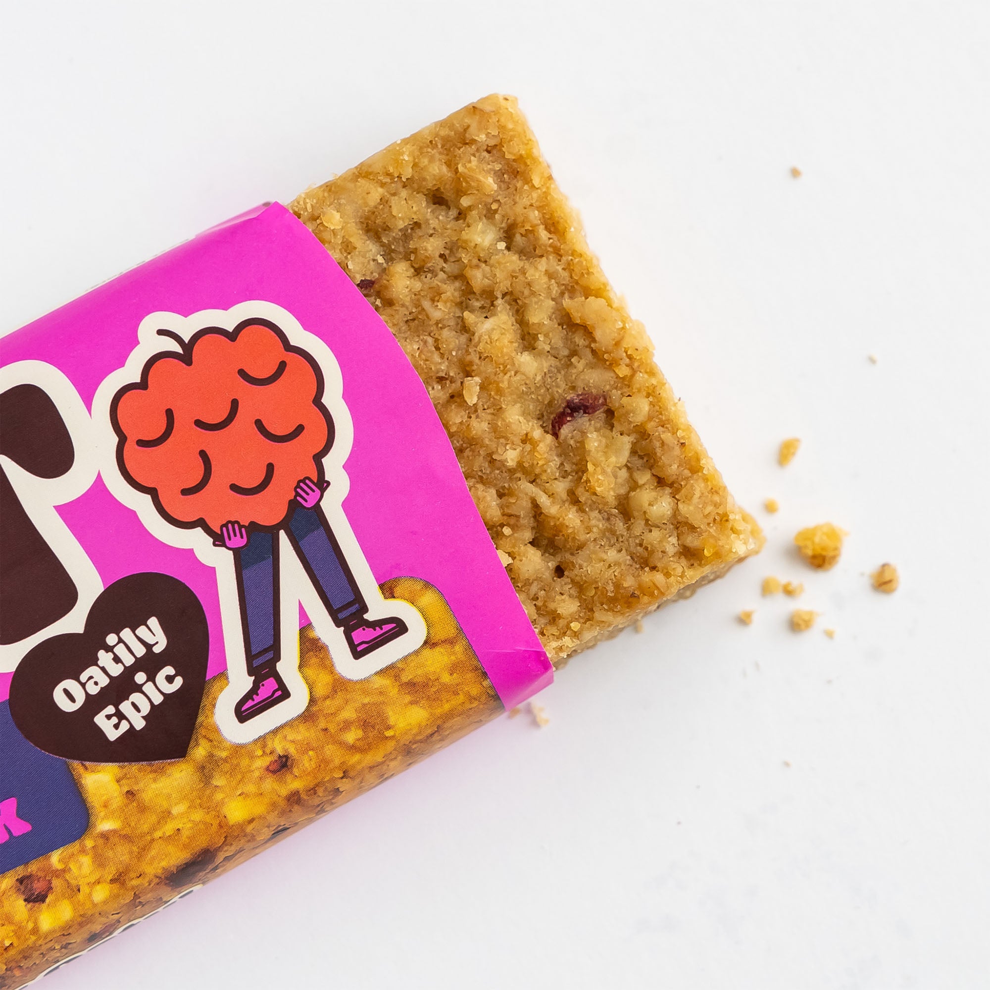 Ma Baker Giant Bar Flapjack à la Framboise, 90 g
