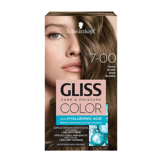 Schwarzkopf Gliss Color 7-00 Dark Blonde permanent hair color