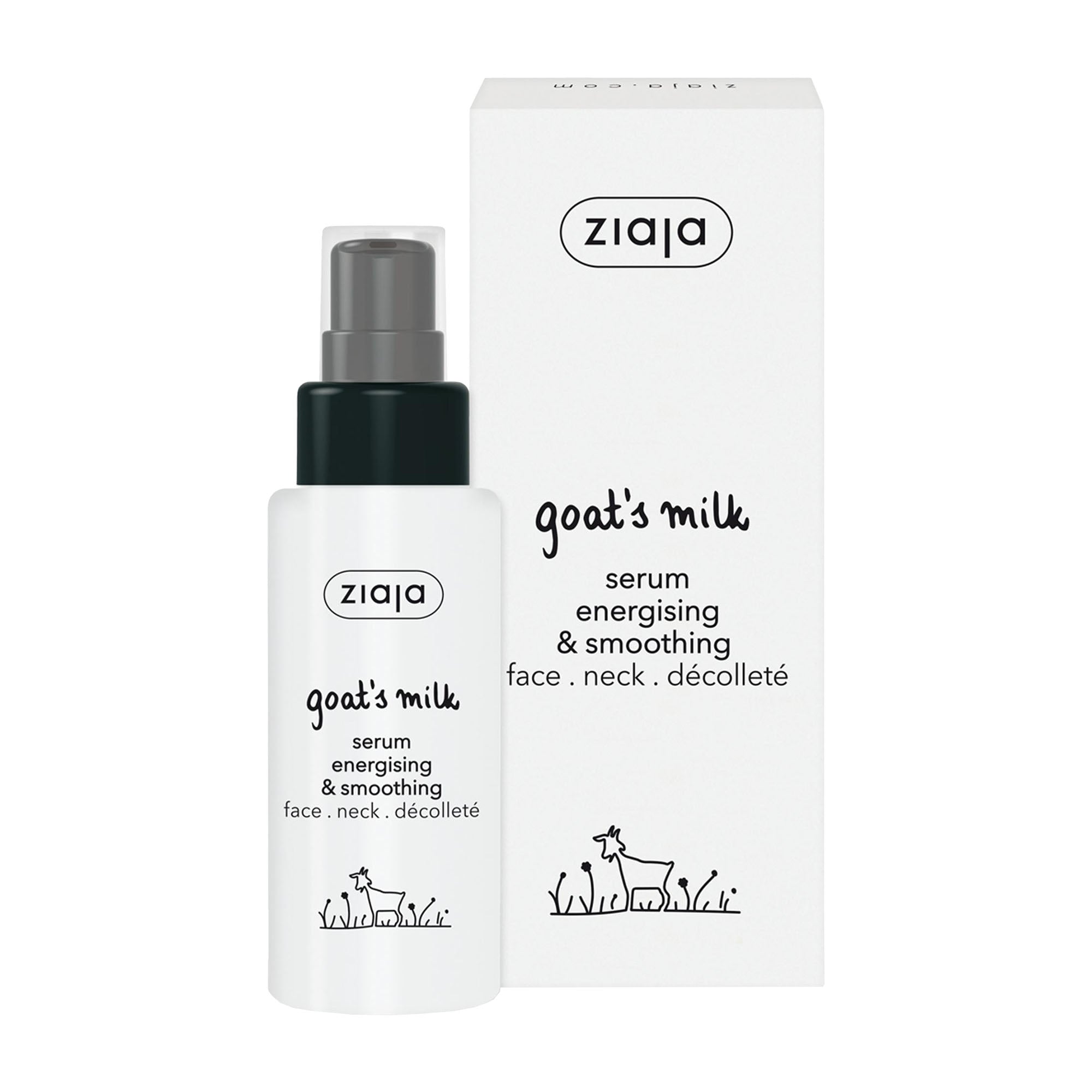 Ziaja Sérum énergisant et lissant Lait de Chèvre, 50 ml