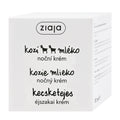 Ziaja goat's milk night cream packaging on a white background